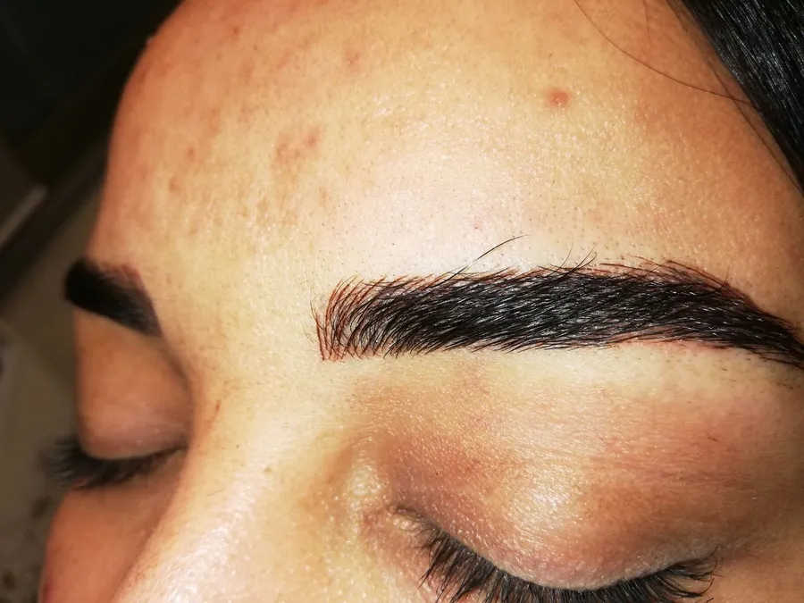 eyebrow tattoo