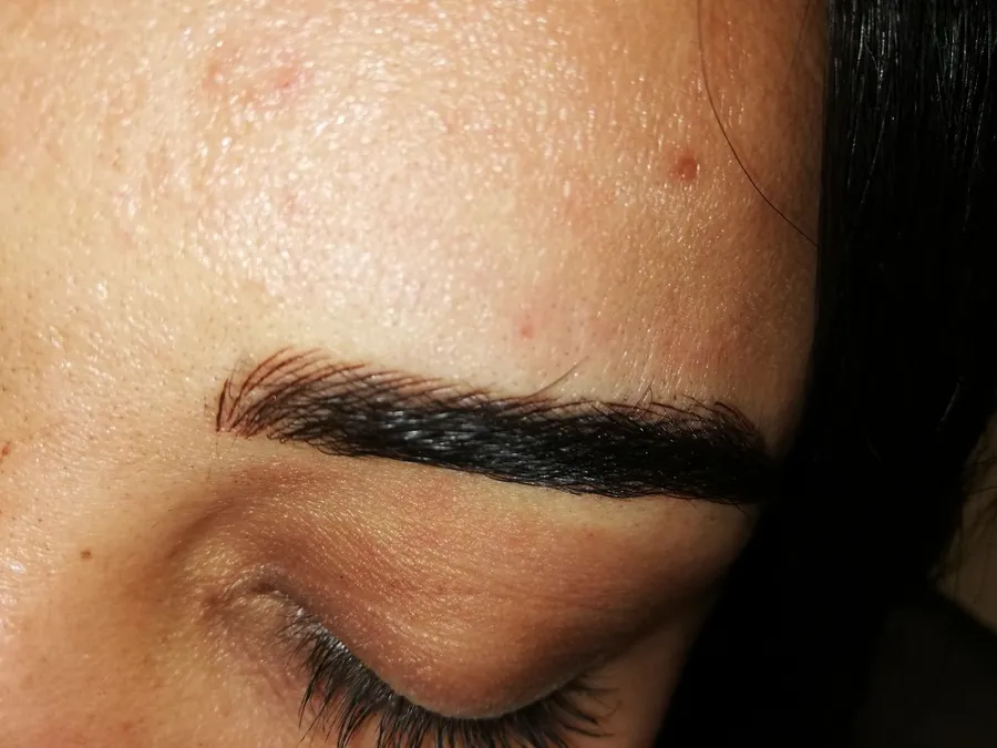 eyebrow tattoo